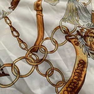 Vintage Chain Link Design Blouse (no label)